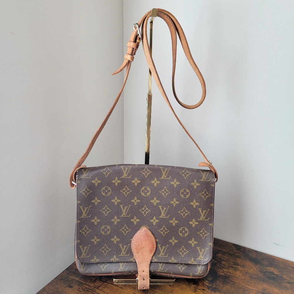 Xmas Sale🎄 Authentic Louis Vuitton Cartouchiere GM Crossbody Bag - Picture 4 of 17
